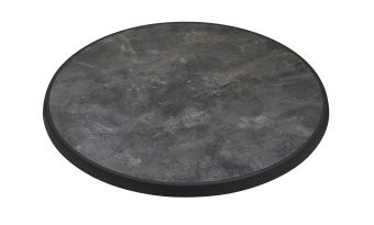 Bordsskiva Sevelit Dark Granite Ø60