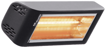 Infravärmare Heliosa 44, IPx5 2000 W - antracit