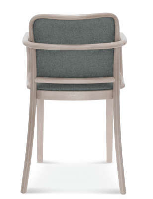 Karmstol 811 - klädd sits och rygg