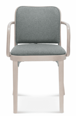 Karmstol 811 - klädd sits och rygg