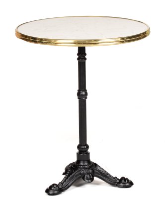 Topalit Marmor Ø60 med mässingskant