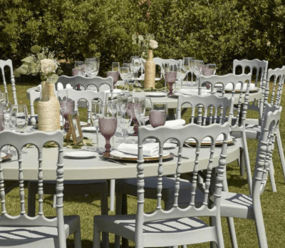 Fällbart bord Kraus - stort runt