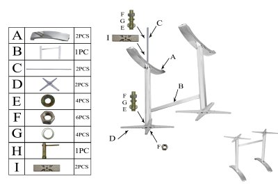 Monteringsanvisningar stativ
