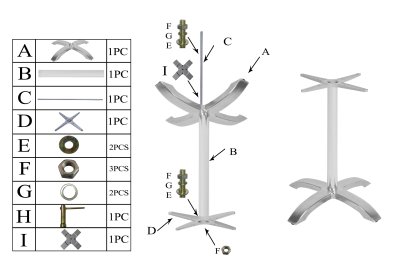 Monteringsanvisningar stativ