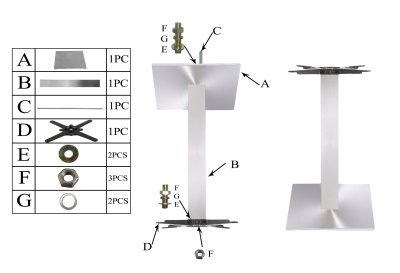 Monteringsanvisningar stativ