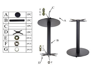 Monteringsanvisningar stativ