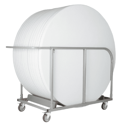 Transportvagn för runda fällbordet Kraus