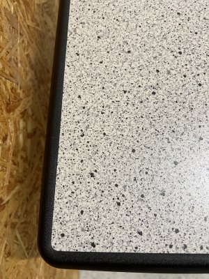 Bordsskiva Sevelit Ljus granit 70x70