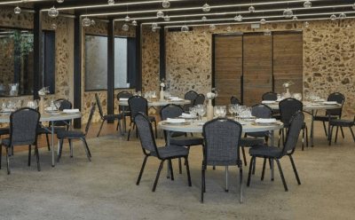 Fällbart bord Kraus - stort runt