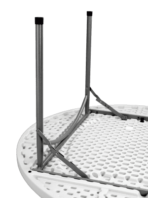 Fällbart bord Kraus - stort runt