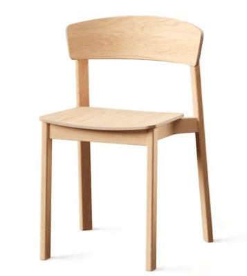 Stol Nord - klädd i sits och rygg