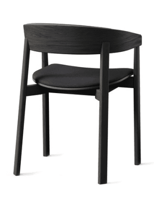 Karmstol Nord - klädd i sits och rygg