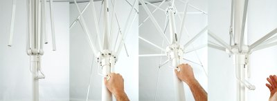 Parasoll 5x5m Strong II tak