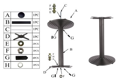 Monteringsanvisningar stativ