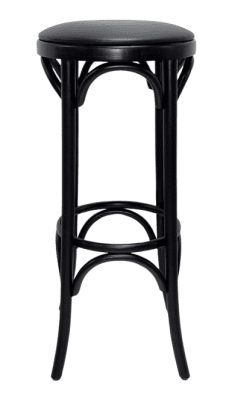 Barpall Palma R - wenge, svart konstläder - nyhet