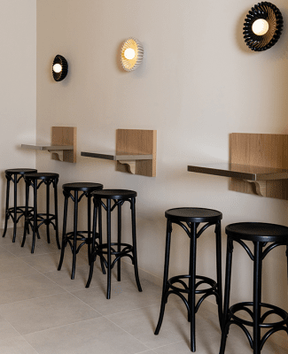 Barpall Palma R - wenge, träsits - nyhet