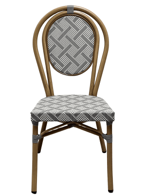 Stol Paris I grå textilene - nyhet