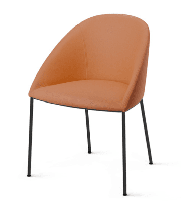 Stol Pop med metallben