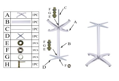 Monteringsanvisningar stativ