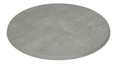 Bordsskiva Sevelit Ljus betong Ø60