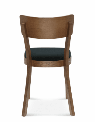 Stol Solid - klädd i sits och rygg