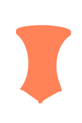 Stretchöverdrag till Hamlet ståbord - Flera färger